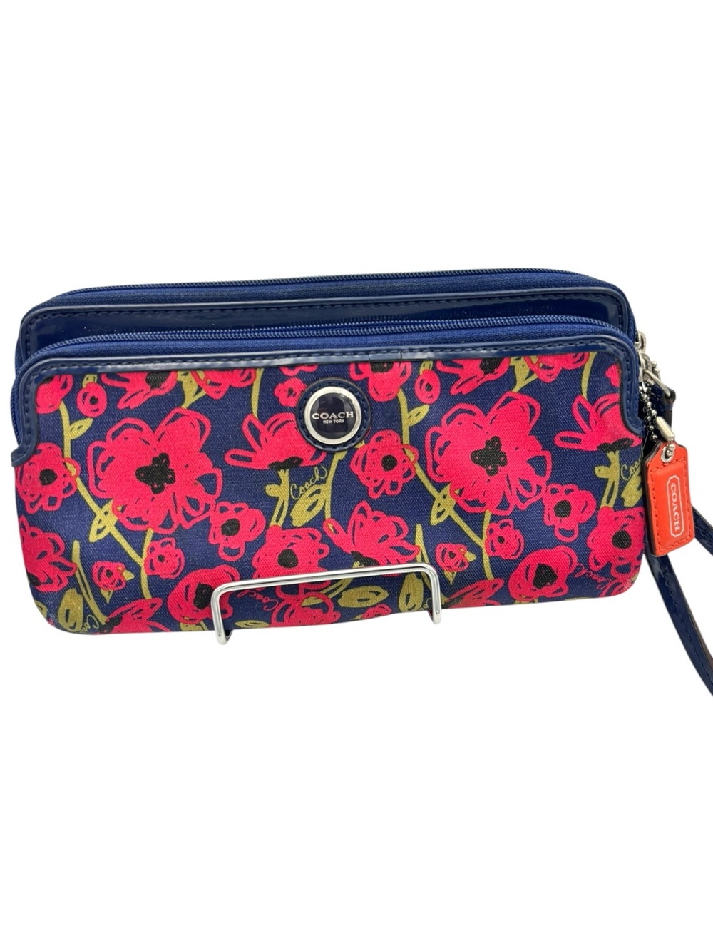 Coach Poppy Floral Graffiti Zip Around Wristlet Wallet (2010) - Picture 13 of 13